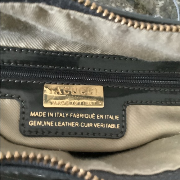 Iacucci leather Italian bag - Picture 6 of 9